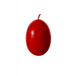 Свеча Яйцо красное из натурального пчелиного воска ручной работы, 70 г